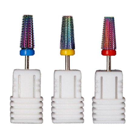 Uppgradering 5 I 1 3/32" Nagelborr Manikyr Pedikyr Volframbit Karbidverktyg Dz