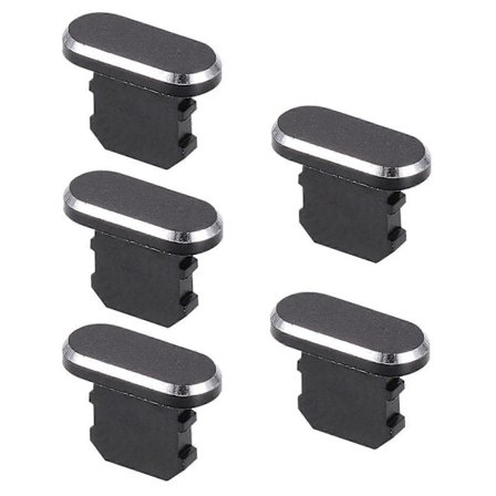 5 st Dammtäta Plugg för Mobiltelefon Laddarportskydd Kompatibla för iPhone