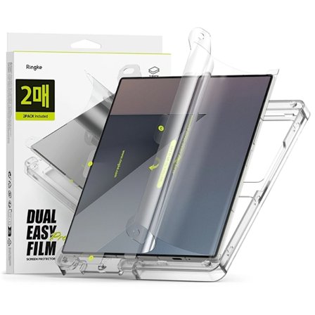 [2-Pack] Ringke Galaxy Z Fold 7 Plastfilm Skärmskydd Dual Easy Pro
