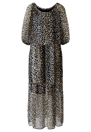 Oui Klänning Maxi Klänningar Dam Flerfärgad 40