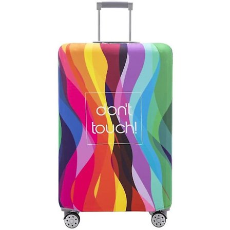 Luggage Cover Washable Suitcase Protector Anti-scratch Suitcase Cover Fits 18-32 Inch(autumn Leaves, S)