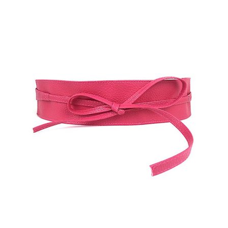 Naisten leveä vyötärövyö pehmeää tekonahkaa Obi-vyö leveä kiedottava rusettinainen vyötärönauhat (LGL)