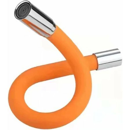 Joustava keittiöhanan putki Keittiöhanan jatkosuihkuletku Käännettävä roiskesuojattu hanan jatke 360 asteen hanan jatke (20 cm)