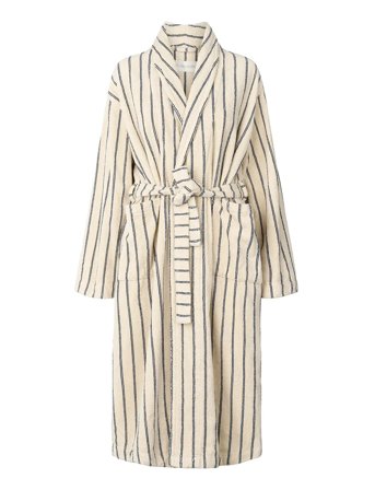 STUDIO FEDER Mia Bathrobe - Cream - M/L