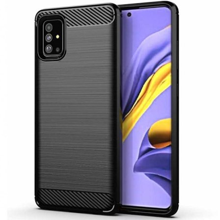 Samsung Galaxy A51 iskunkestävä SlimCarbon kotelo