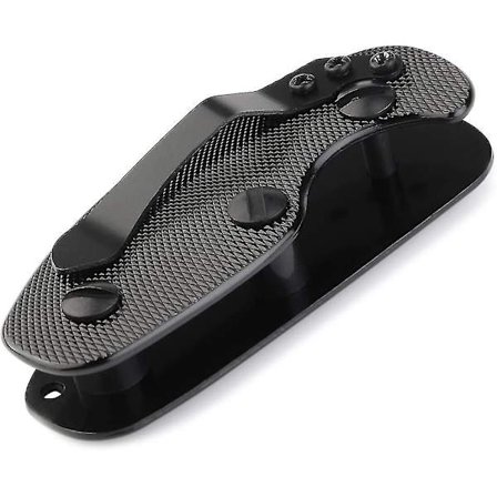 Aluminium EDC Nyckelhållare Nyckelring Clip Organizer Mapp Utomhus Ficknyckelhållare (svart) 1st