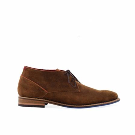 Floris van Bommel lace-up Schoenen , Bruin , Heren , Maat: 43 EU