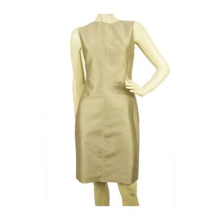 Dolce & Gabbana Pre-owned Unhemmed Knee Length Sleeveless Tank Kjole inbo, Dame