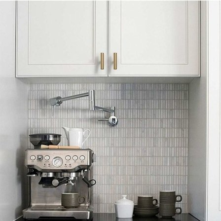 10 st Knoppar för Lådor 50x35mm Enhåls Skåphandtag och Knoppar Guld T-Bar Kökshandtag i Borstat Rostfritt Stål