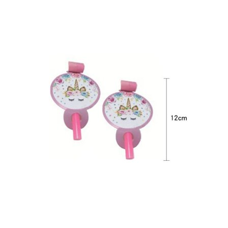 Vackert utformat servis-set med enhörningstema för 16 gäster, babyflicka, grattis på födelsedagen, festdekorationer, festtillbehör