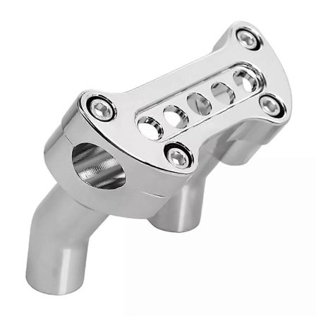 4-tommers Pullback Styreforhøyer 1-tommers Toppklemme for Harley Dyna Fat Bob Sportster 883