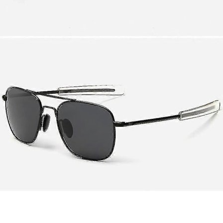 Mote Svarte Amerikanske Hær Militære Polariserte Pilot Solbriller Herre Merke Amerikansk Optisk Polariserte Solbriller Oculos De Sol