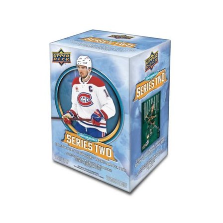 Upper Deck - Svart Trading Cards - "2025-26 NHL Series 2 Blaster Box - 4 Packs (48 Cards) " @ Hatstore