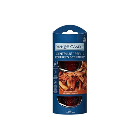 Yankee Candle ScentPlug Cinnamon Stick - Refill 2 x 18.5ml - Profumo per Diffusore