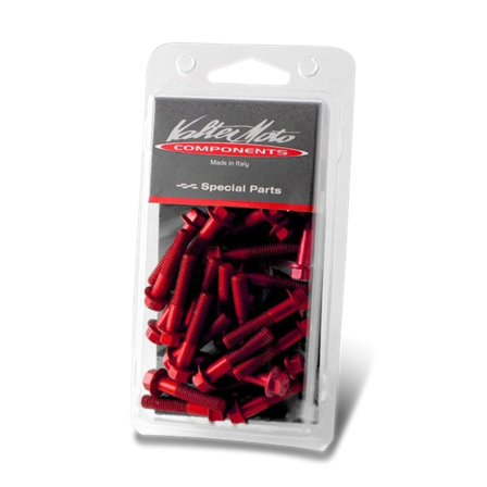 Valter Moto Engine Bolts Kit Red - Ducati 1199 Panigale 2012-2014