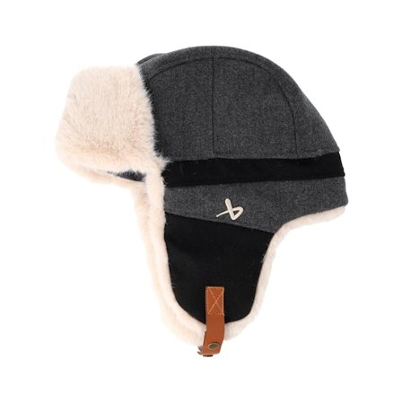 Bauer - Harmaa trapper Beanie - Winter Trap Hat Grey Trapper @ Hatstore