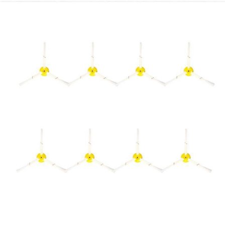 8 stk. reservedelssæt serie 800 860 865 866 870 871 880 885 886 890 900 960 966 980 sidebørste