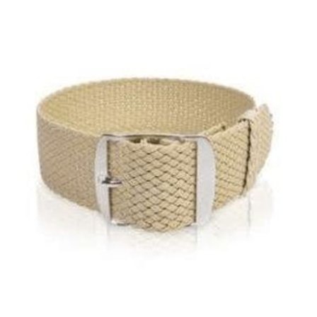 Perlonband 18/20 mm beige
