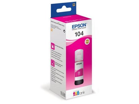 Epson EcoTank 104 - magenta - original - blekkbeholder