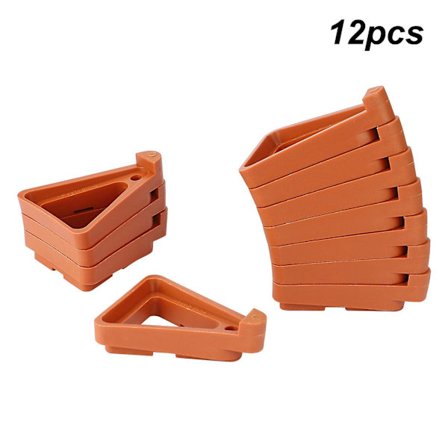 12 stk. Potteplante Stativ Blomsterpotte Stativ Holder Pot Tæer Indendørs Udendørs Havearbejde Plantebeholder