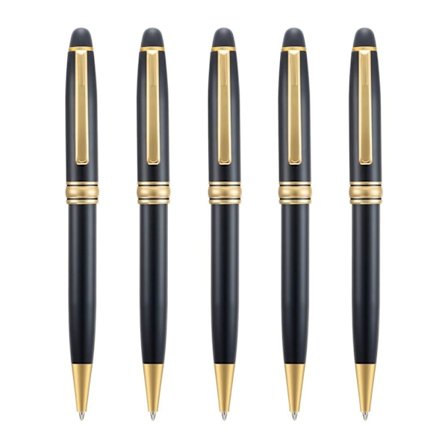 5 STK Kuglepenne Medium Kuglepenne Metal