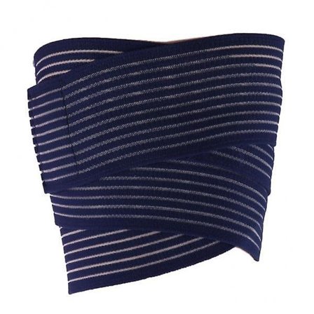 5x Elastisk Binda Sport Stöd Wrap Träningsutrustning Tillbehör Blå 200cm
