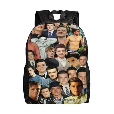 Josh Hutcherson koulureppu teinitytöille, keskikoululaukku, kannettavan tietokoneen laukut