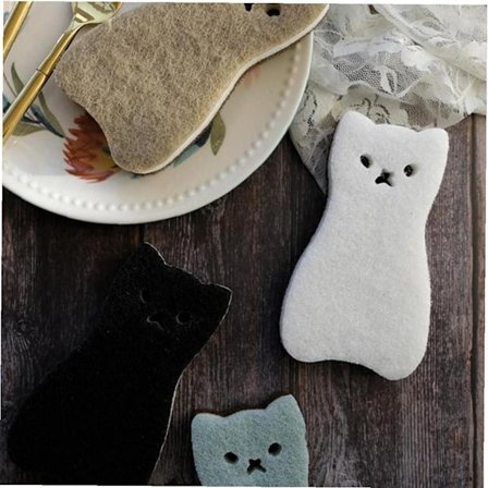 *4 disksvampar, mikrofibersvamp skursvampar, dubbelsidig svamp för*