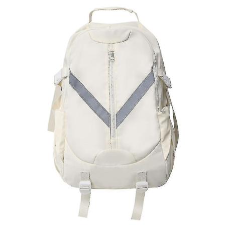 Studentrygsæk: Koreansk Trend Reflekterende Strip Par Rygsæk med stor kapacitet til udendørs rejser