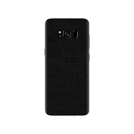 Galaxy S8 Krokodilskinn Skyddsplast Skin Wrap Baksida