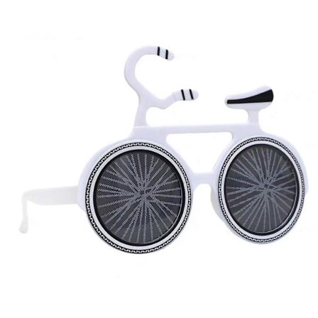 Cykelbriller Halloween Cosplay Briller Rekvisitter Nyhed Sjove Briller Kreative Cykelstier Festbriller Gaver