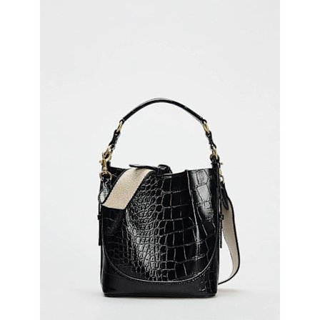 Dam Korean Style Dragsko Handväska Axelremsväska Hinkväska