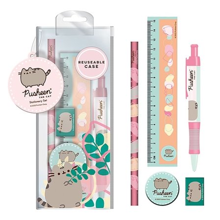 Pennset - PUSHEEN (BOTANICAL) STATIONERY SET