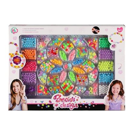 Perlesæt til smykkefremstilling og kunsthåndværk