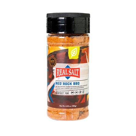 Redmond Real Salt Red Rock BBQ Shaker 190 g