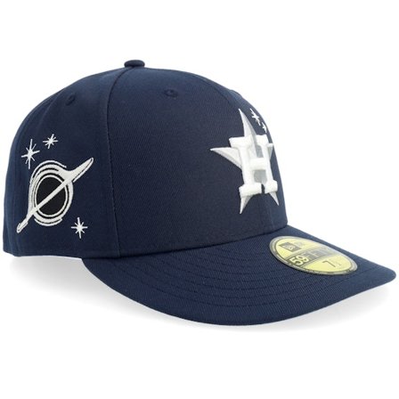 New Era - MLB Bleu fitted Casquette - Houston Astros Planet Icon 59FIFTY Navy Fitted @ Hatstore