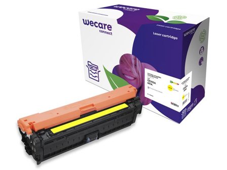 WECARE Toner HP CE342A 16K gul - Lyreco - Toner och bläck - Tonerkassetter - Toner WeCare