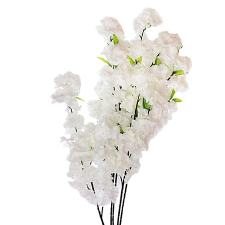 Tekokukkakimppu Faux kukkaoksa kotihotellin toimiston hääjuhliin puutarhan sisustukseen