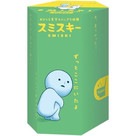 Original Smiski Corner Luminous Elf Series Blind Box, Figur Gave, Tilfeldig Stil, 1 stk Toalett