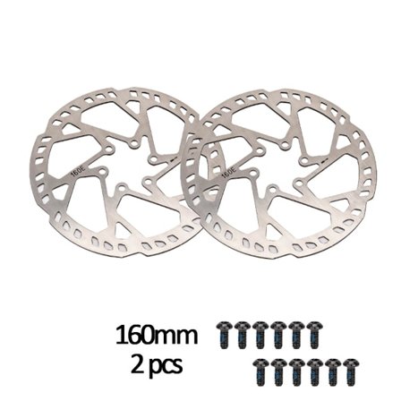 ZTTO MTB-cykel 160 mm 180 mm 203 mm bromsrotor med 6-bultar Rotor 2,3 m tjocklek Hydrauliska bromsrotorer Mountainbikedelar