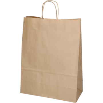 Papirpose brun 32x12x41cm