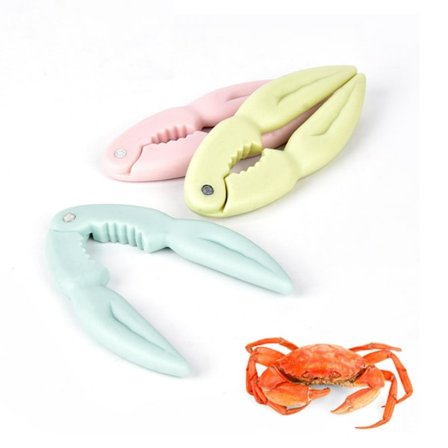 3-delt nøddeknækker køkkenudstyr krabbe tang krabbe skaller