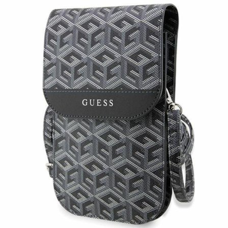 Guess Halsbandsfodral GCube Stripe - Svart