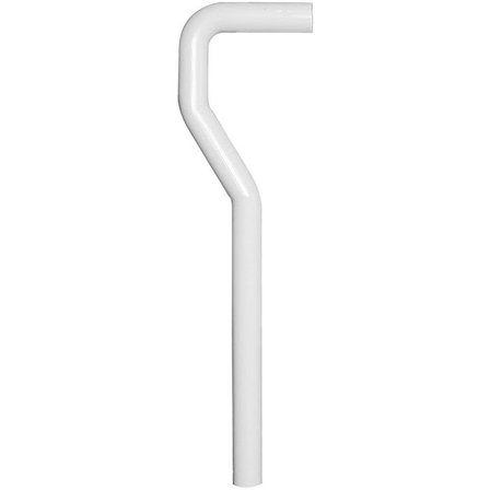 Faluplast 8073322 Poistoputki 610 x 40 x 160 mm, S-taivutus, Sisätilaviemäri