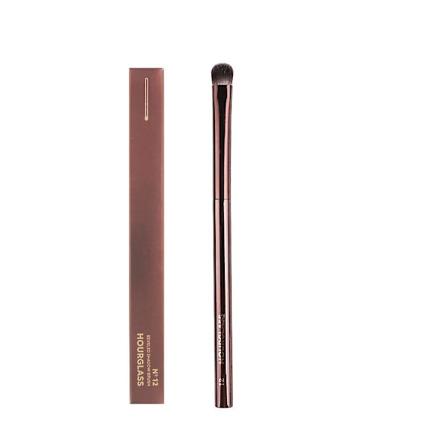 1 kpl HG Pro -meikkisiveltimet Puuteri Contour Blusher Meikkisiveltimet Korostusväri Pronssinvärinen hieno ammattimainen metallivarsi laatikolla 