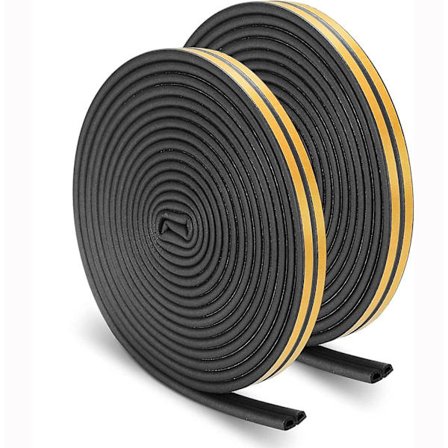 20m Tætningstape til Døre, Dørforsegling Vindue Kollisionssikkert Tætningstape med til at Blokere Revner og Huller
