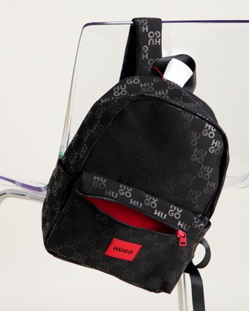 HUGO RUCKSACK Schwarz Taschen Jungen - Kids Brand Store