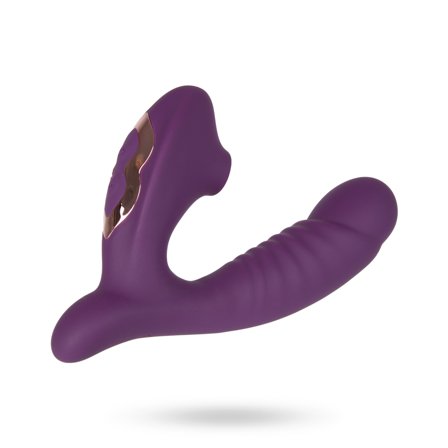 G-Lover 10 Vibe Modes with Clit Sucker - Violetti - Sustainable Pleasure