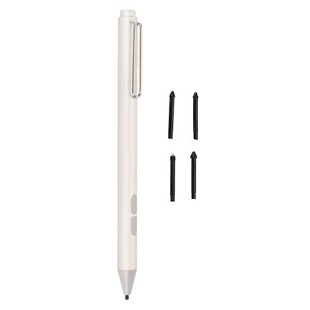 MPP2.0 Stylus Pen med 4096 Trykfølsomhedsniveauer og Tilt-Trykfølsomhed til HP Envy X360, Pavilion X360, ASUS Transformer-serien, Sølv