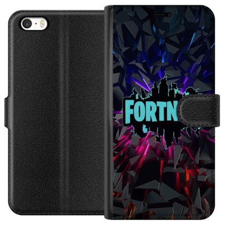 Yhteensopiva Lompakkokotelo Apple Apple iPhone 5 Pelit inspiraatio abstrakti logo suunnittelu räjähtävillä muodoilla, neon valot ja dynaaminen ene